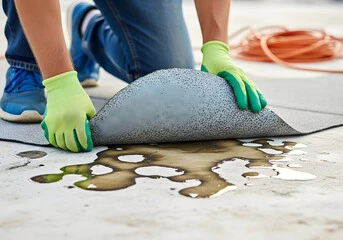 Slab leak image