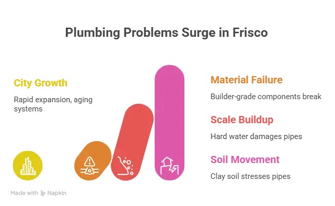 frisco tx plumbing problems
