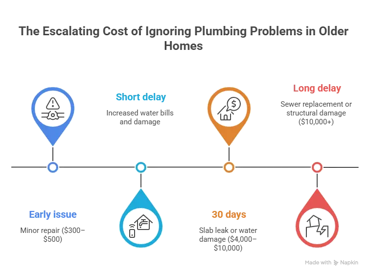 garland plumbing repair cost timeline
