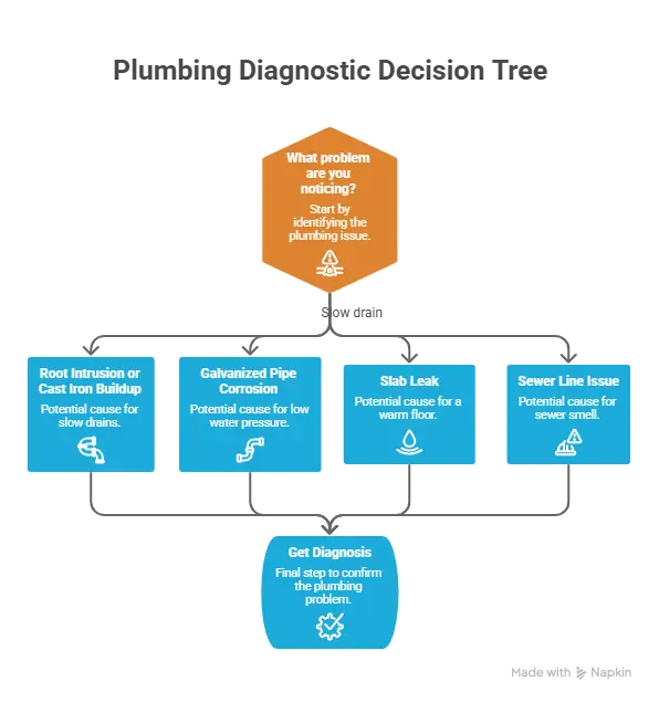 plumbing diagnostic decision tree 2