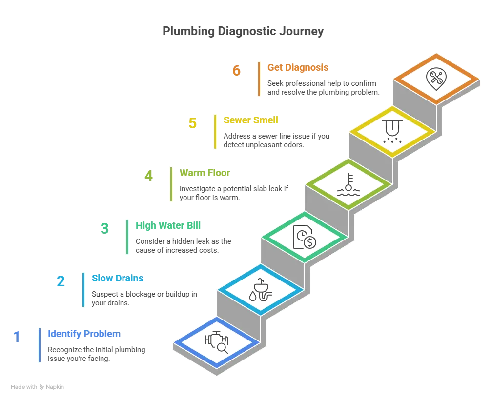 plumbing diagnostic decision tree