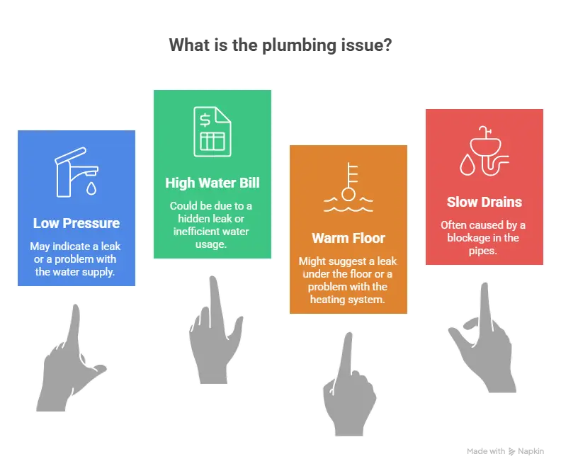 Rowlett, TX 8 plumbing diagnostic flowchart 1