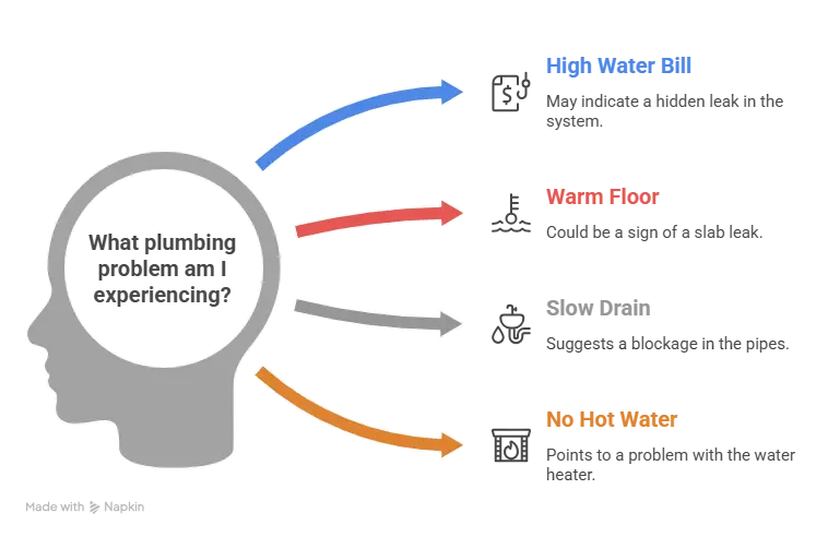 plumbing diagnostic tool decision tree